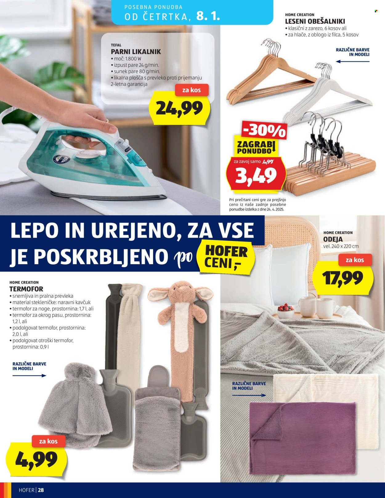 Hofer katalog - 30.12.2025 - 10.1.2026. Stran 28