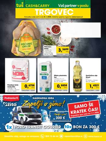 Tuš Cash & Carry katalog - 1.1.2026 - 31.1.2026.