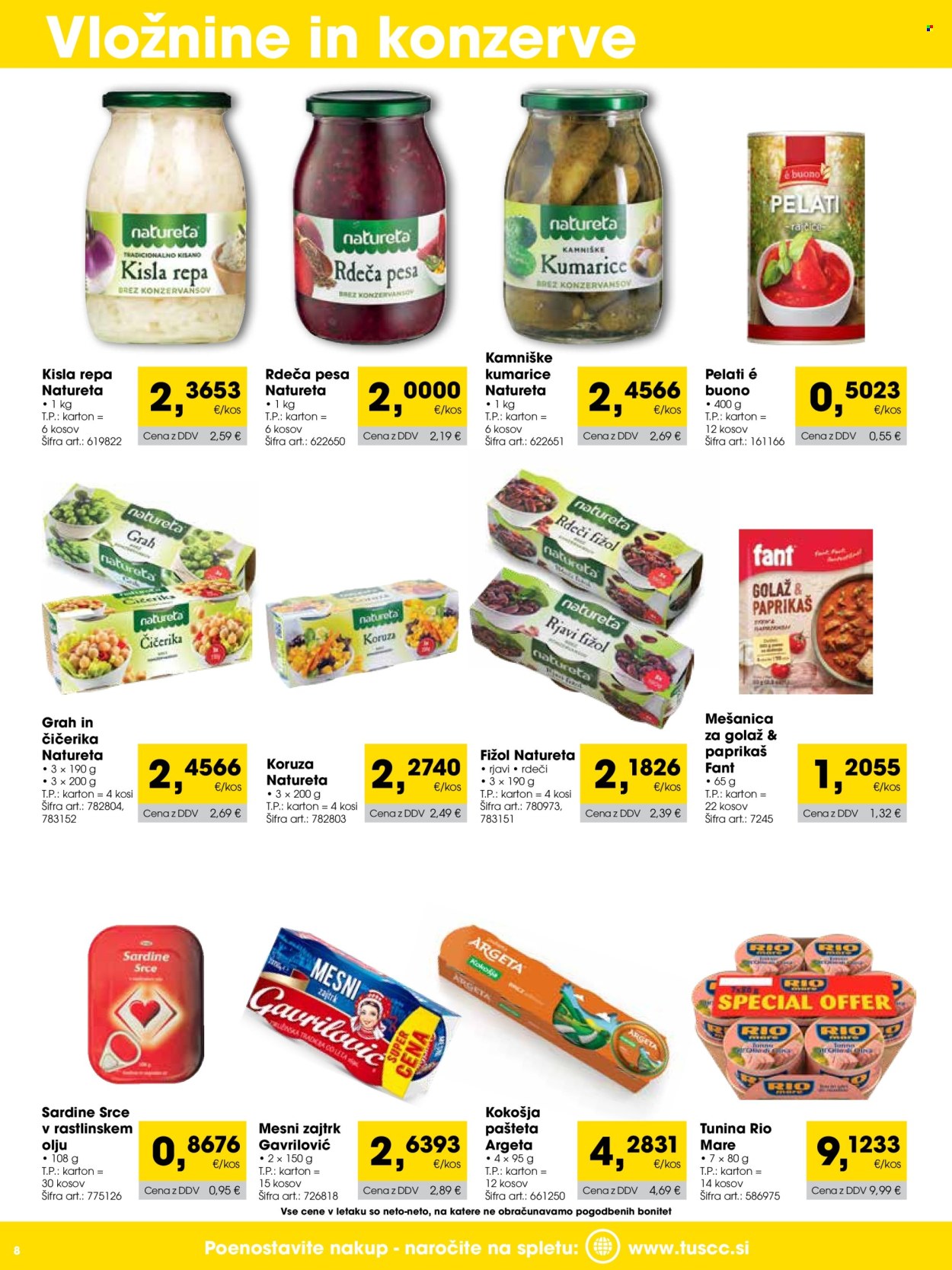 Tuš Cash & Carry katalog - 1.1.2026 - 31.1.2026. Stran 8