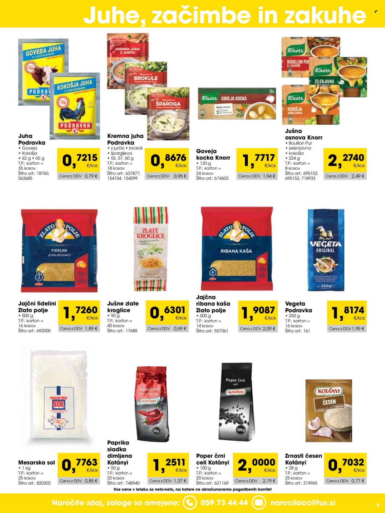 Tuš Cash & Carry katalog - 1.1.2026 - 31.1.2026. Stran 9