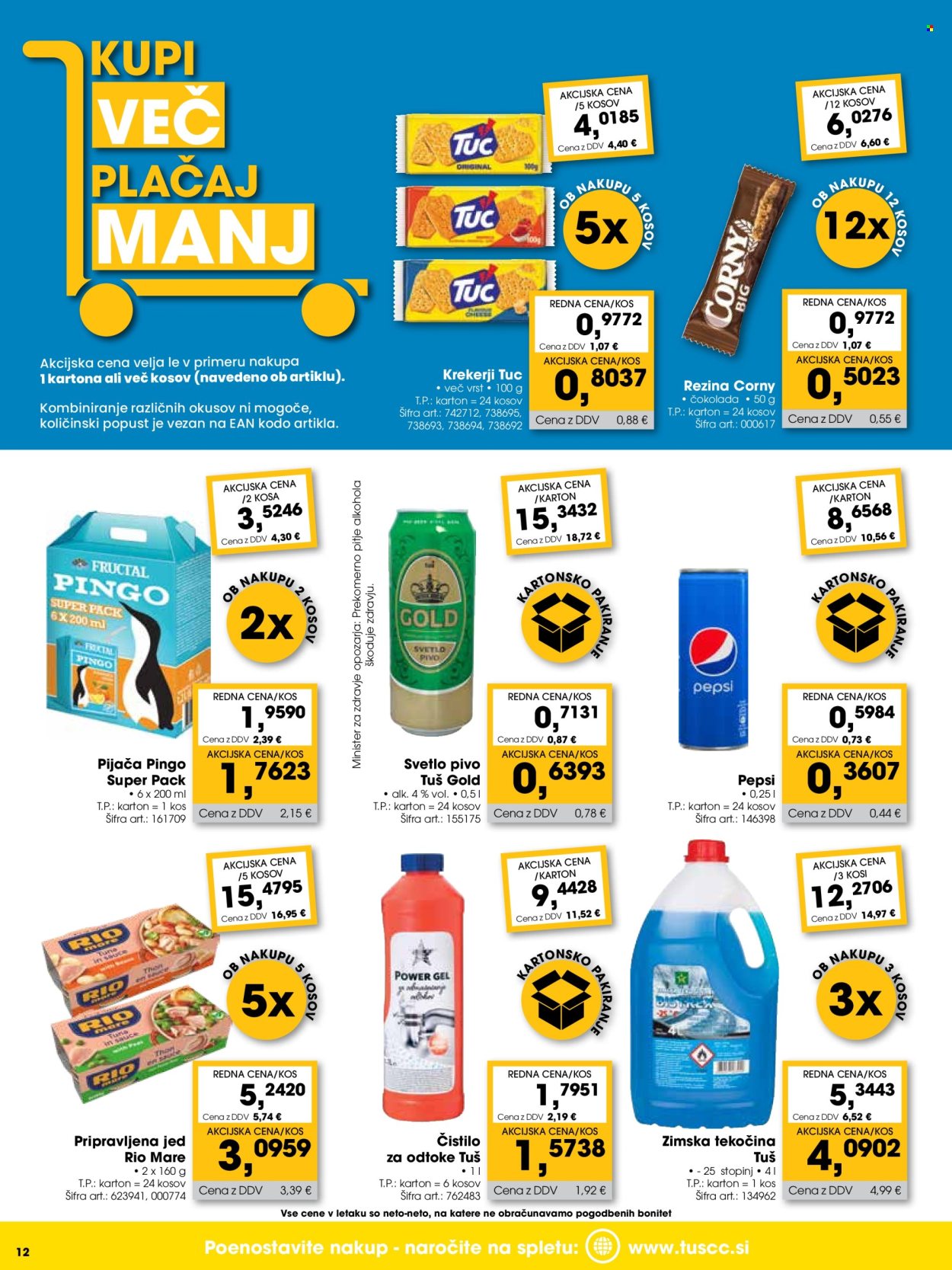 Tuš Cash & Carry katalog - 1.1.2026 - 31.1.2026. Stran 12