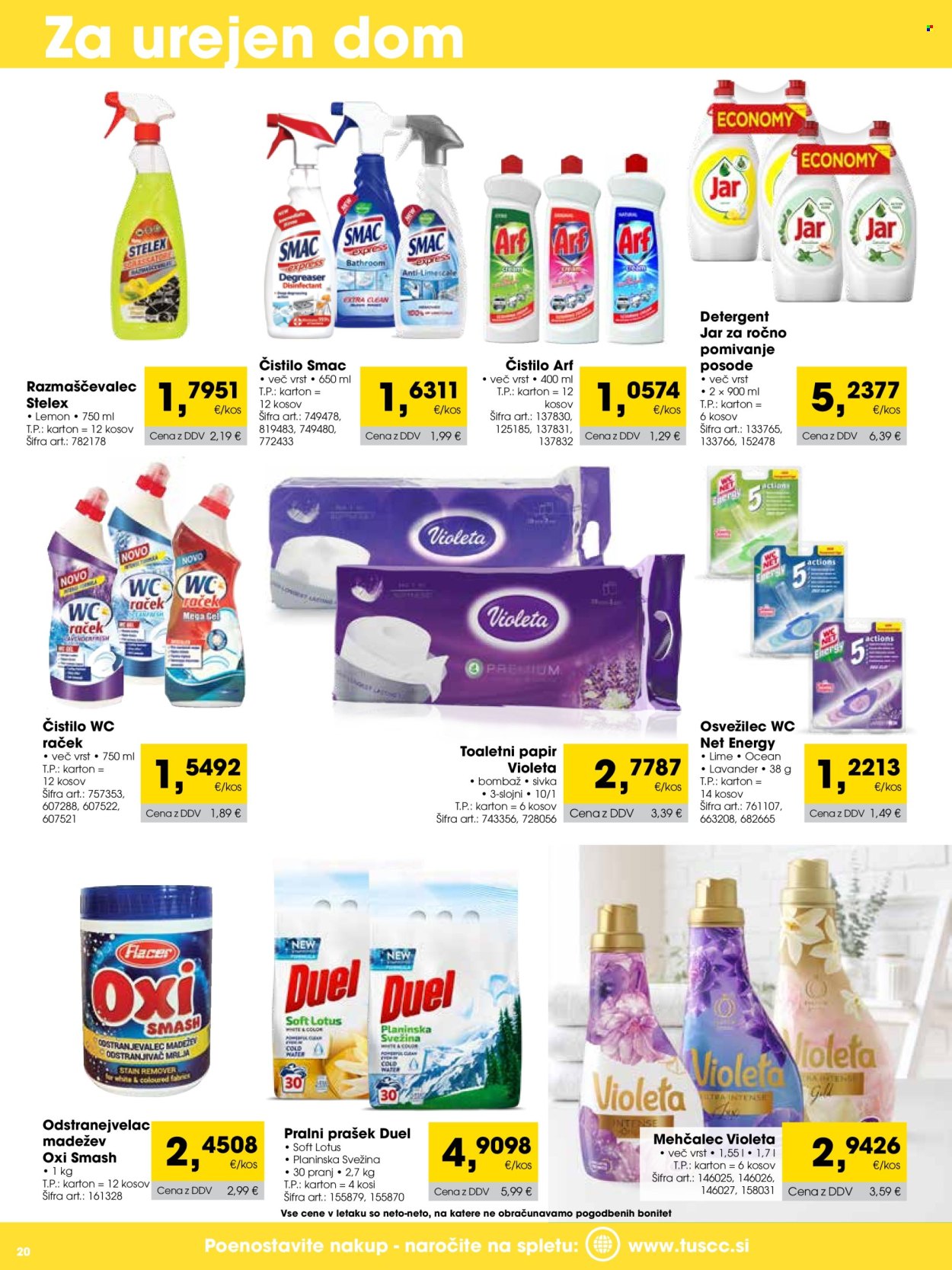 Tuš Cash & Carry katalog - 1.1.2026 - 31.1.2026. Stran 20