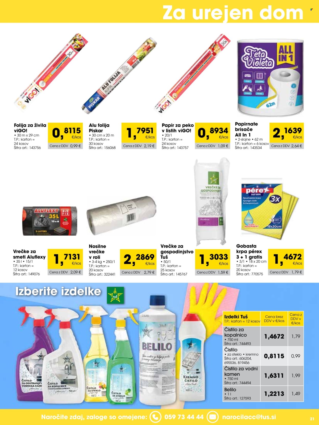 Tuš Cash & Carry katalog - 1.1.2026 - 31.1.2026. Stran 21