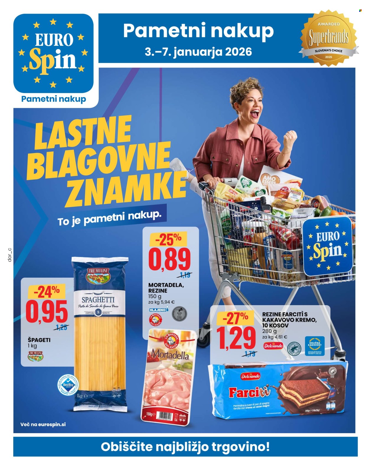 EuroSpin katalog - 3.1.2026 - 7.1.2026. Stran 1