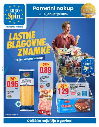EuroSpin katalog - 3.1.2026 - 7.1.2026.