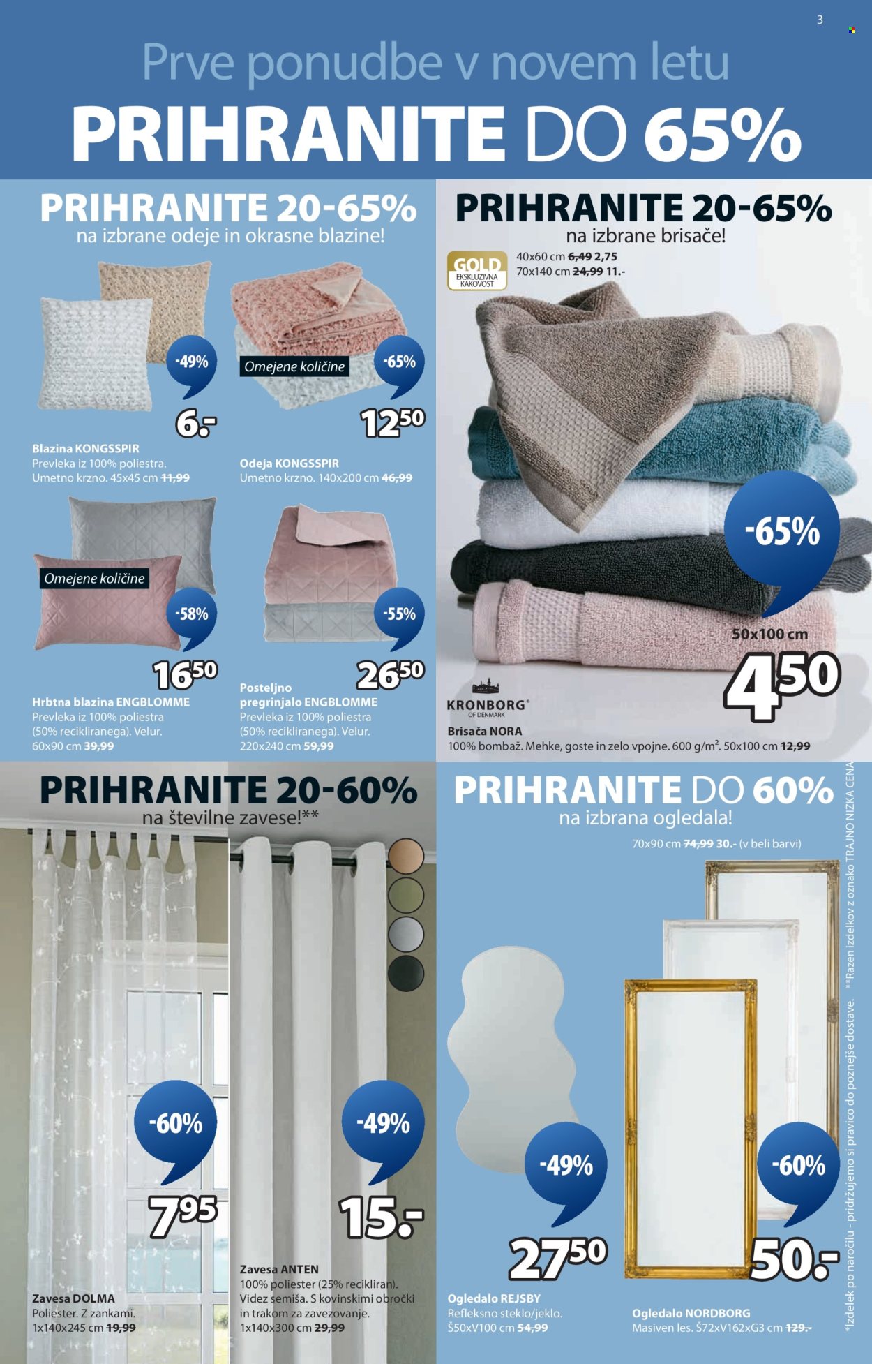 JYSK katalog - 31.12.2025 - 1.2.2026. Stran 3
