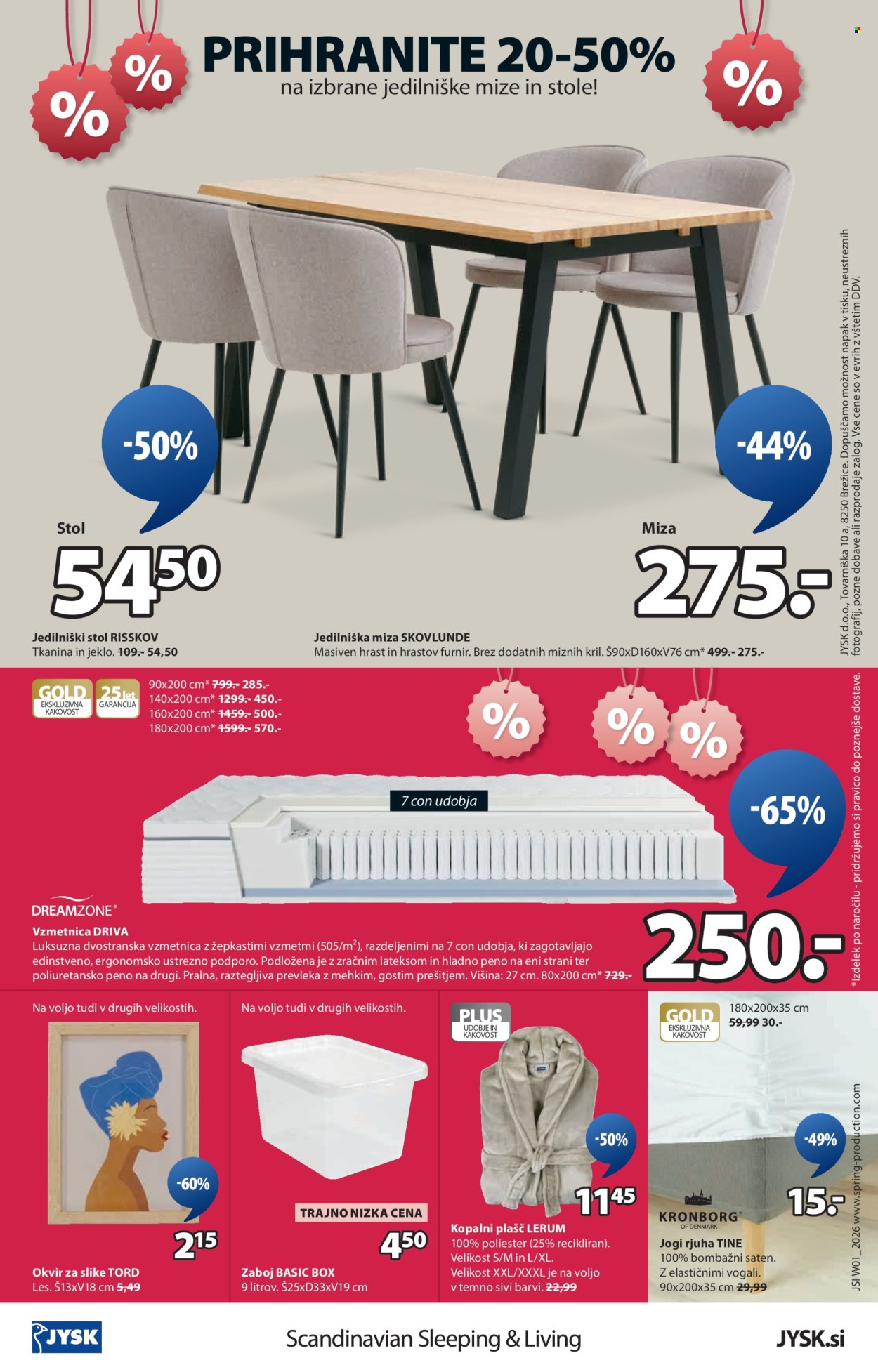 JYSK katalog - 31.12.2025 - 1.2.2026. Stran 16