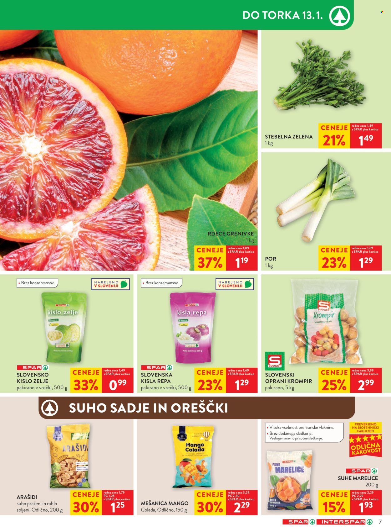 SPAR katalog - 7.1.2026 - 31.1.2026. Stran 7