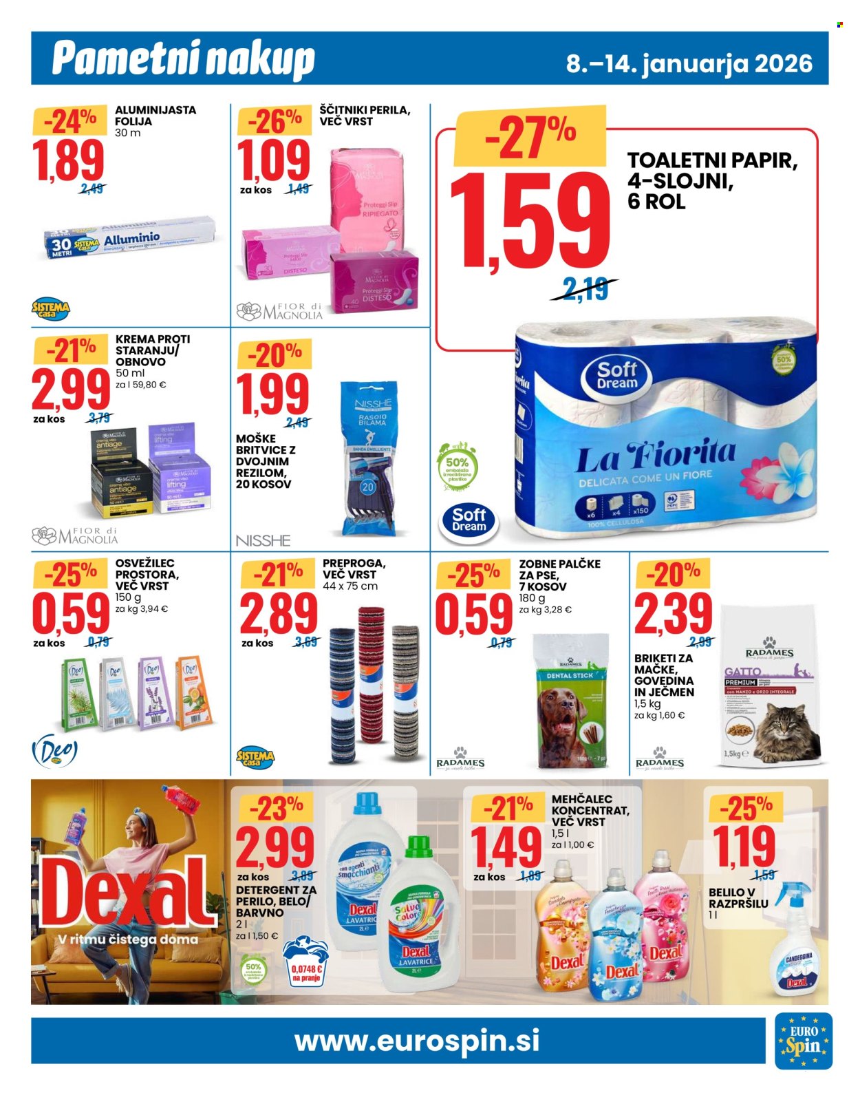 EuroSpin katalog - 8.1.2026 - 14.1.2026. Stran 9