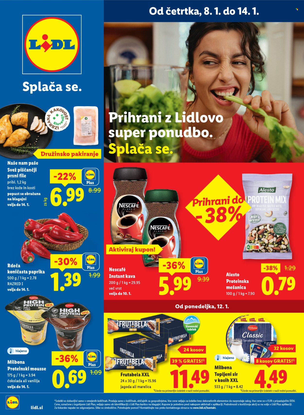 Lidl katalog - 8.1.2026 - 14.1.2026. Stran 1
