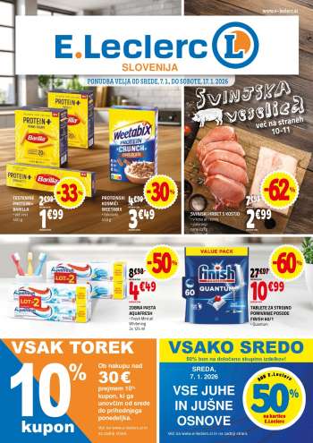 E.Leclerc katalog - 7.1.2026 - 17.1.2026.