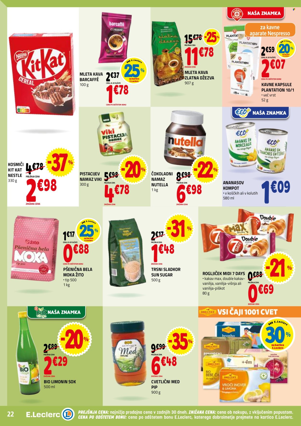 E.Leclerc katalog - 7.1.2026 - 17.1.2026. Stran 22