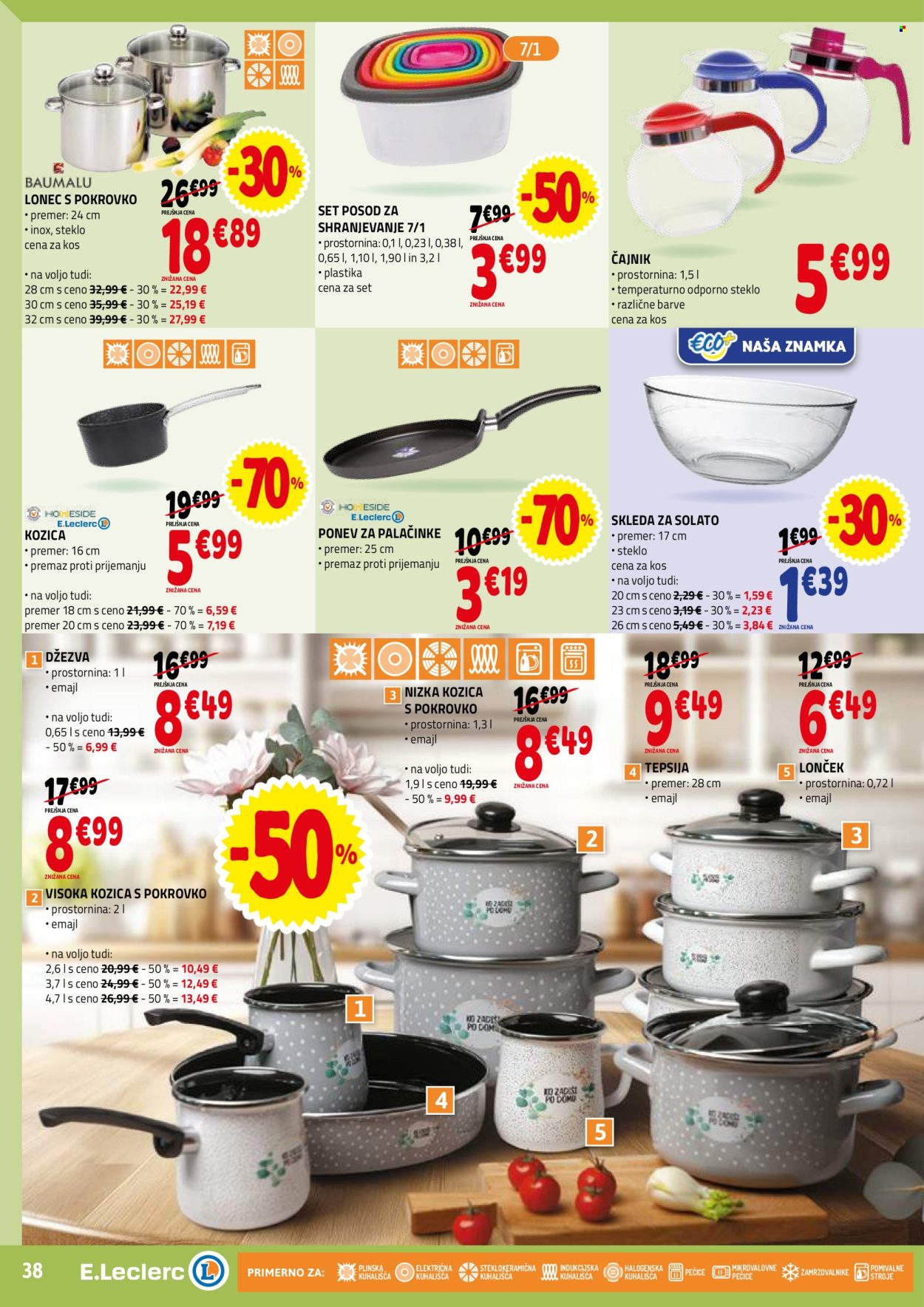 E.Leclerc katalog - 7.1.2026 - 17.1.2026. Stran 38