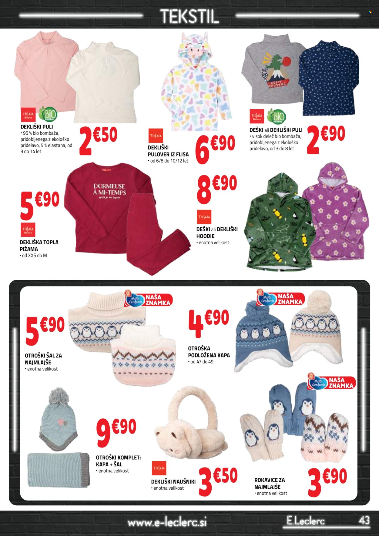 E.Leclerc katalog - 7.1.2026 - 17.1.2026. Stran 43