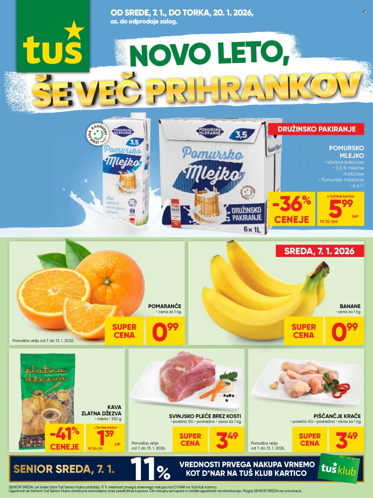 Tuš katalog - 7.1.2026 - 20.1.2026. Stran 1