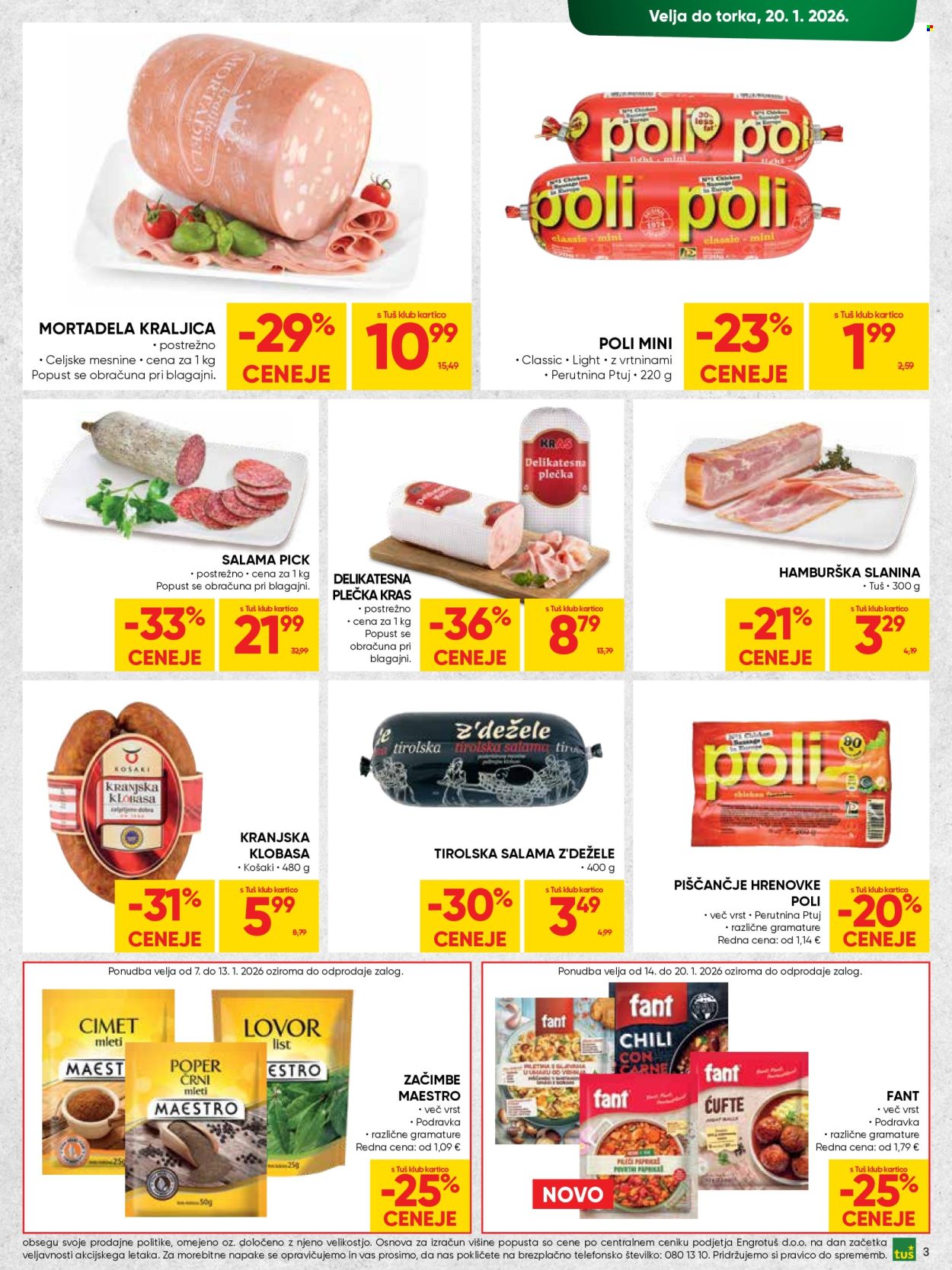 Tuš katalog - 7.1.2026 - 20.1.2026. Stran 3