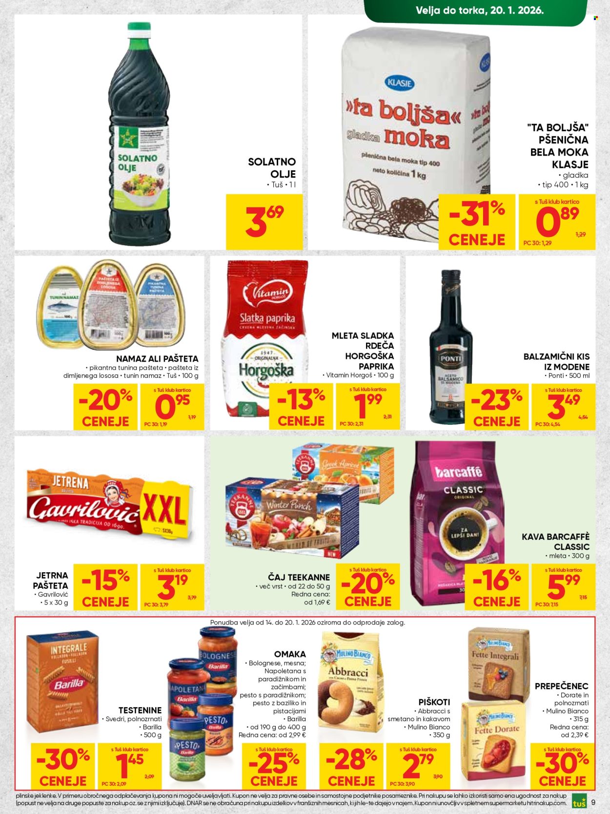 Tuš katalog - 7.1.2026 - 20.1.2026. Stran 9