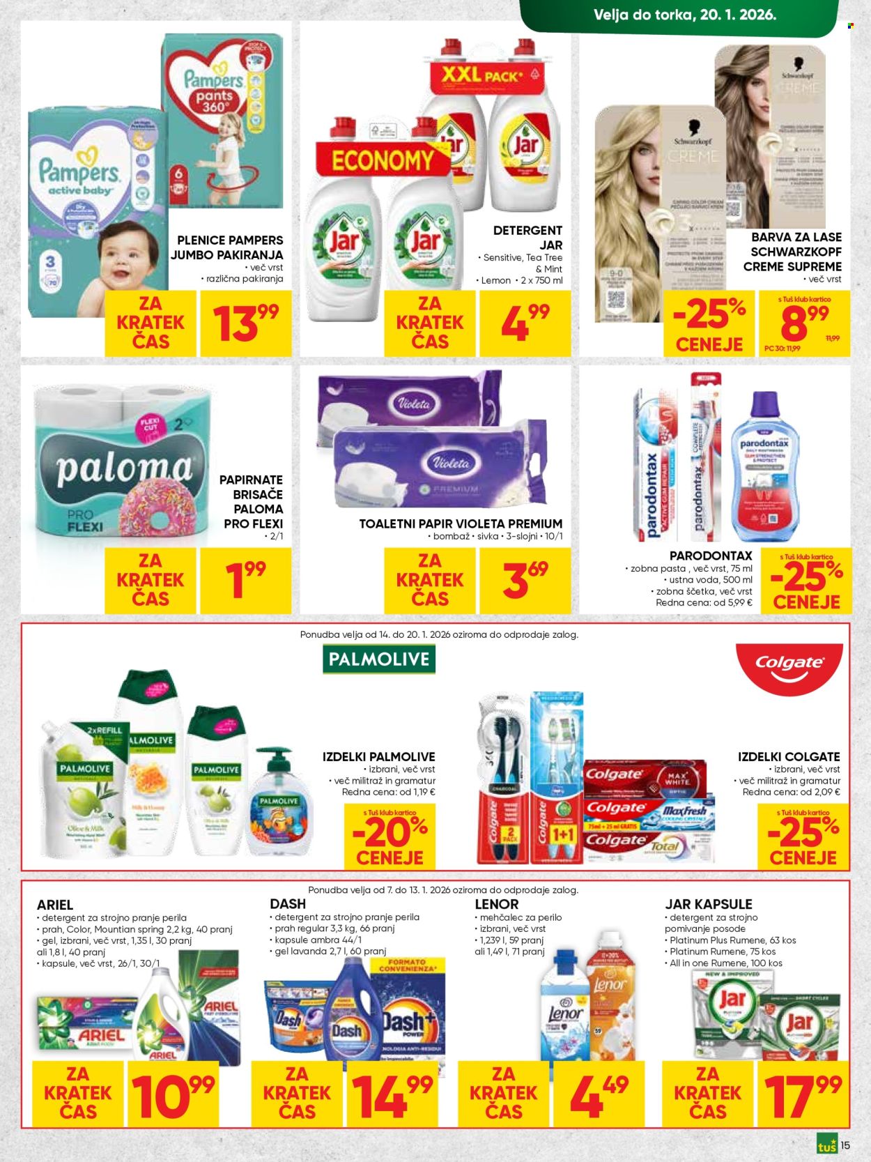 Tuš katalog - 7.1.2026 - 20.1.2026. Stran 15