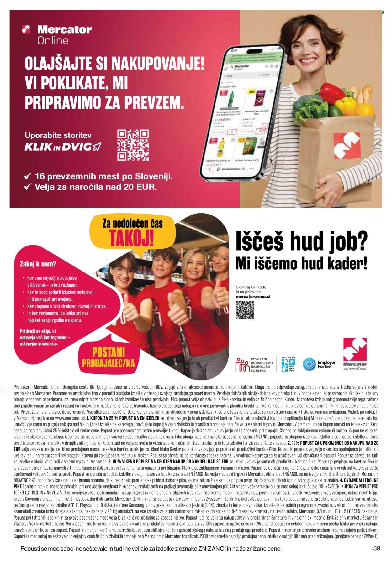 Mercator katalog - 8.1.2026 - 14.1.2026. Stran 39
