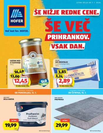 Hofer katalog - 7.1.2026 - 13.1.2026.