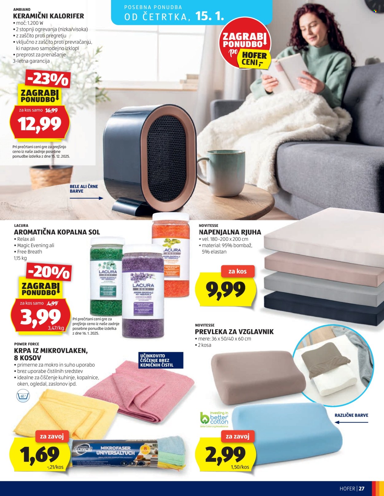 Hofer katalog - 7.1.2026 - 15.1.2026. Stran 27