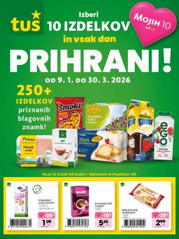Tuš katalog - 9.1.2026 - 30.3.2026.
