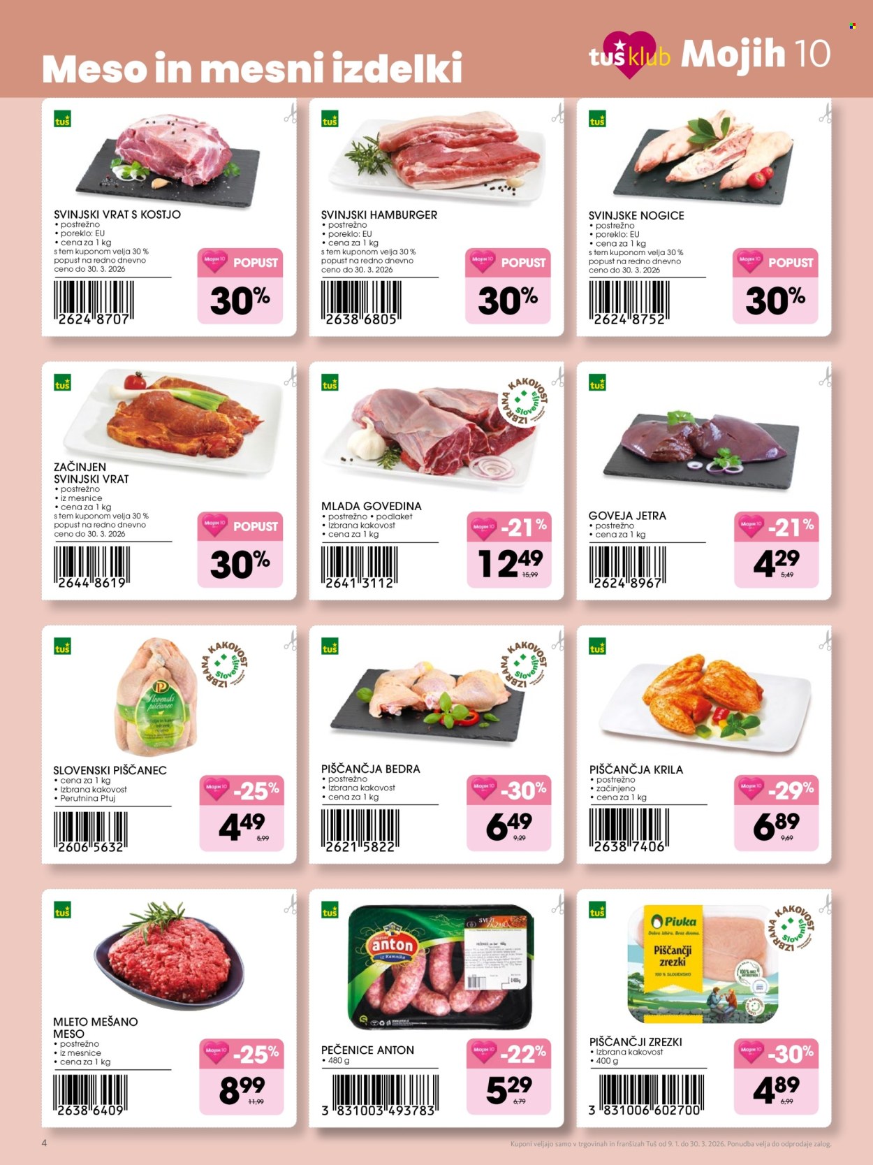 Tuš katalog - 9.1.2026 - 30.3.2026. Stran 4