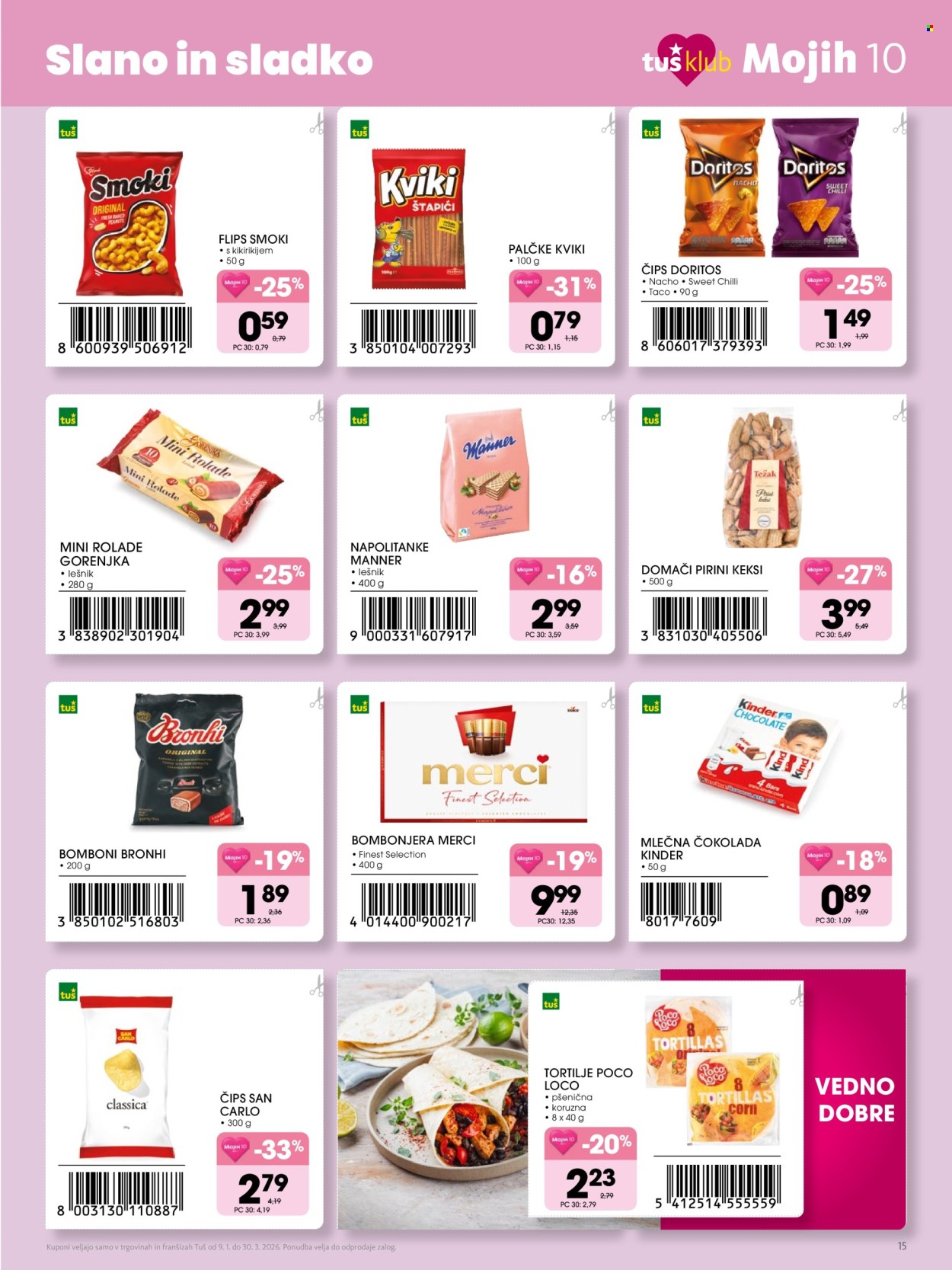 Tuš katalog - 9.1.2026 - 30.3.2026. Stran 15