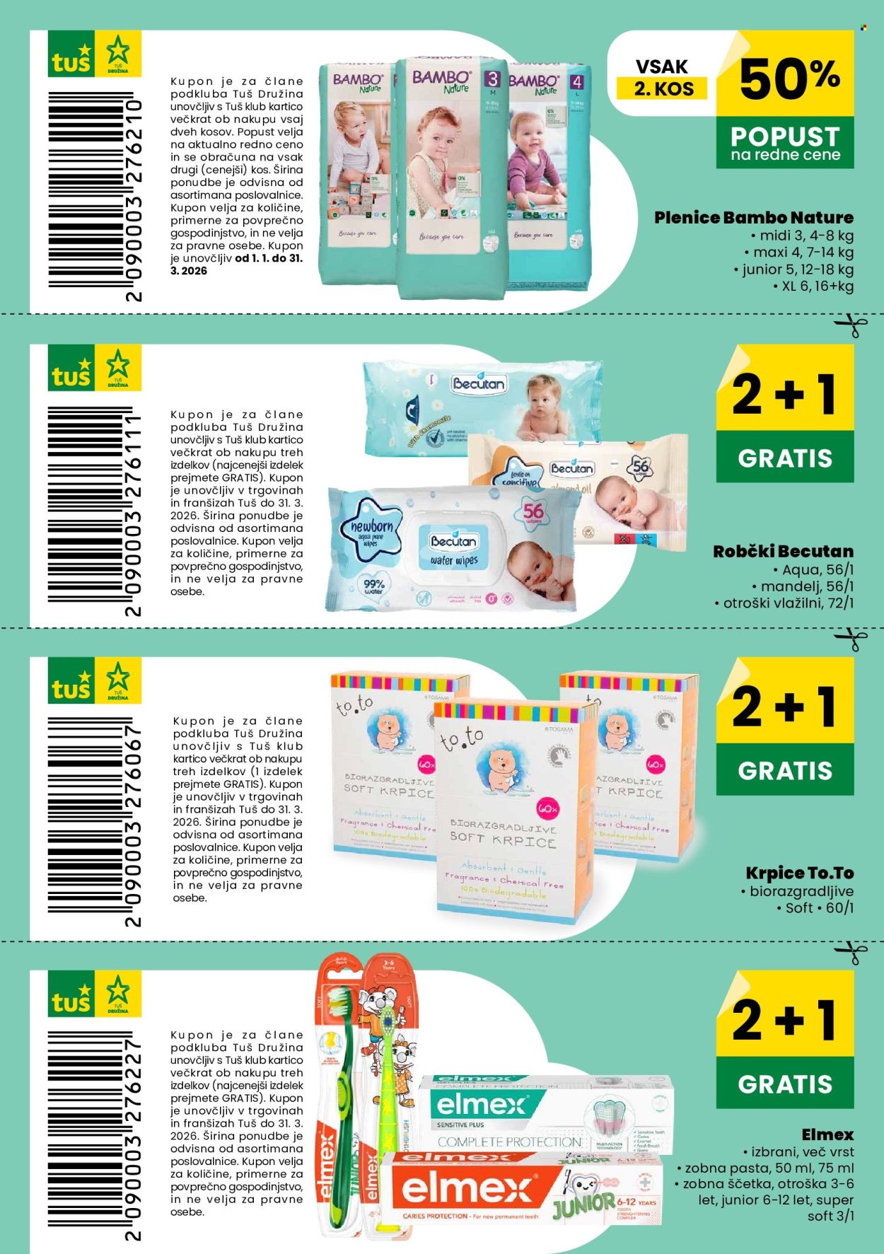 Tuš katalog - 5.1.2026 - 31.3.2026. Stran 3