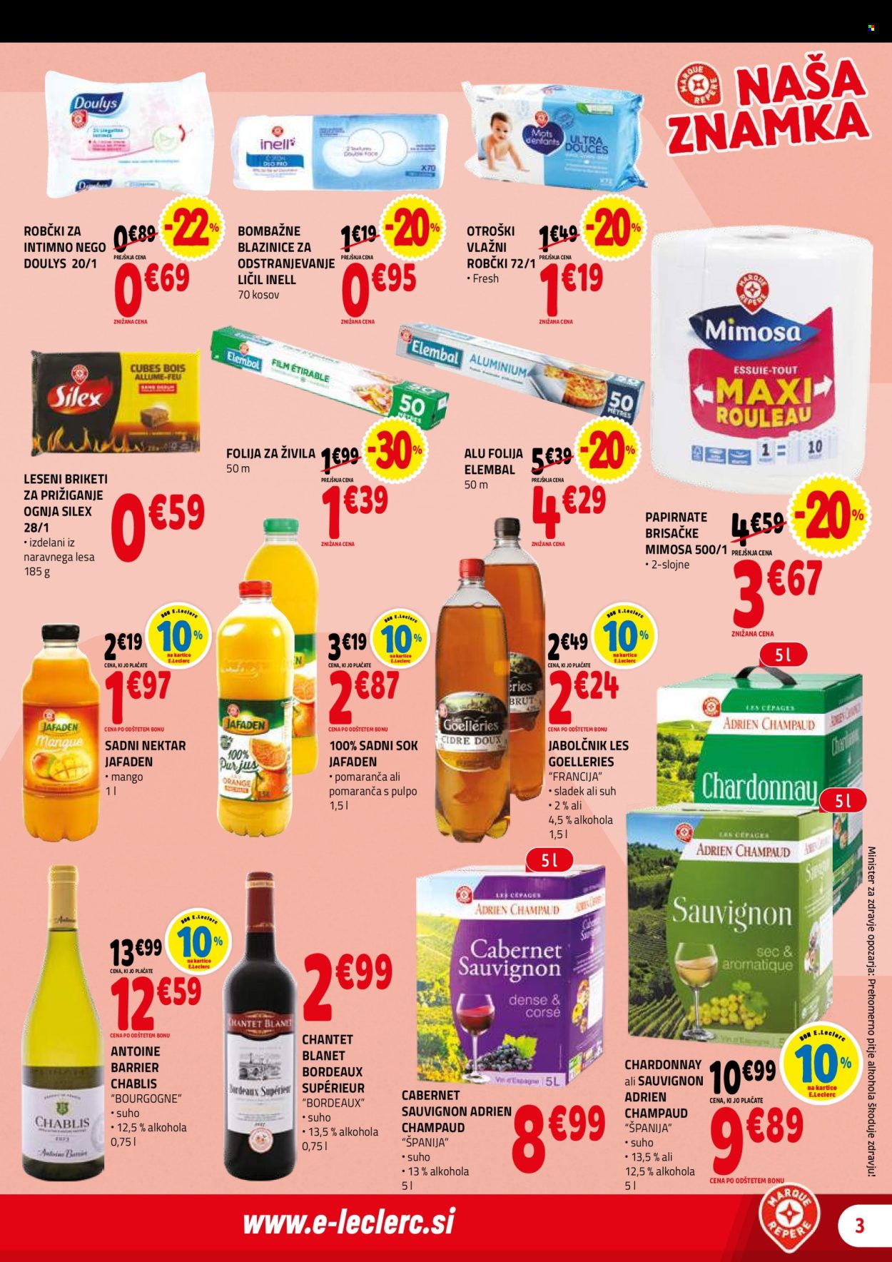 E.Leclerc katalog - 14.1.2026 - 24.1.2026. Stran 3