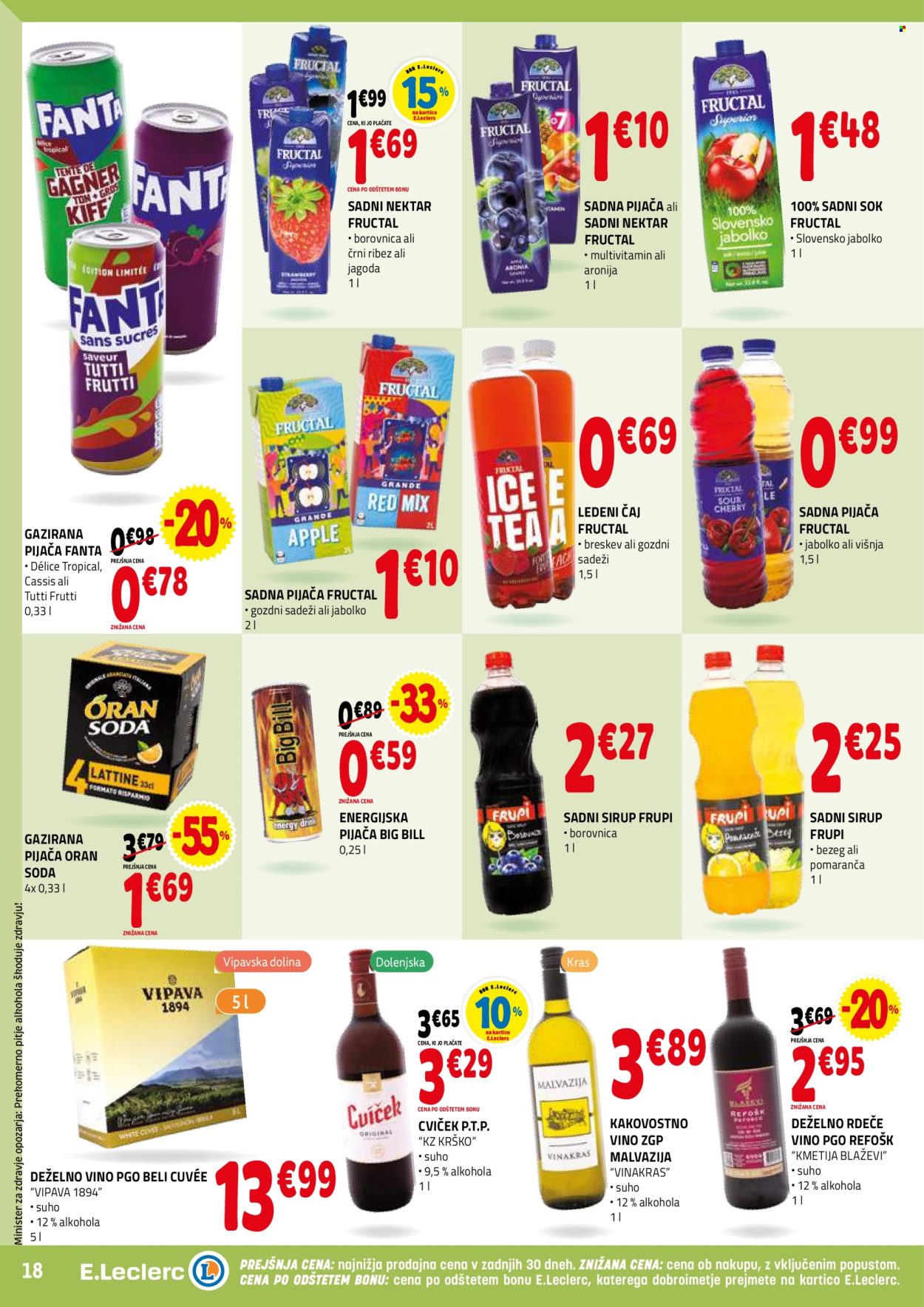 E.Leclerc katalog - 14.1.2026 - 24.1.2026. Stran 18