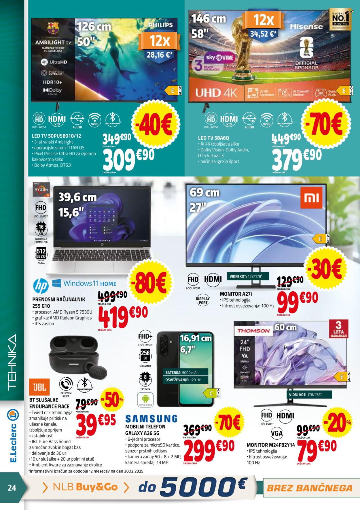 E.Leclerc katalog - 14.1.2026 - 24.1.2026. Stran 24