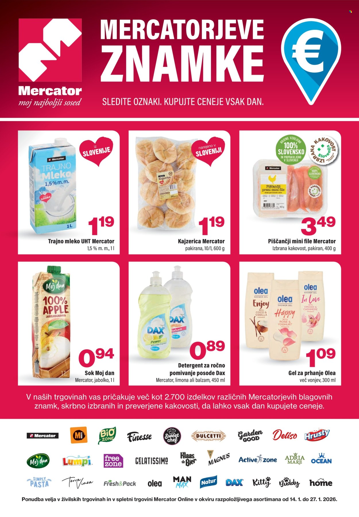 Mercator katalog - 14.1.2026 - 27.1.2026. Stran 1