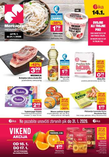Mercator katalog - 15.1.2026 - 21.1.2026.