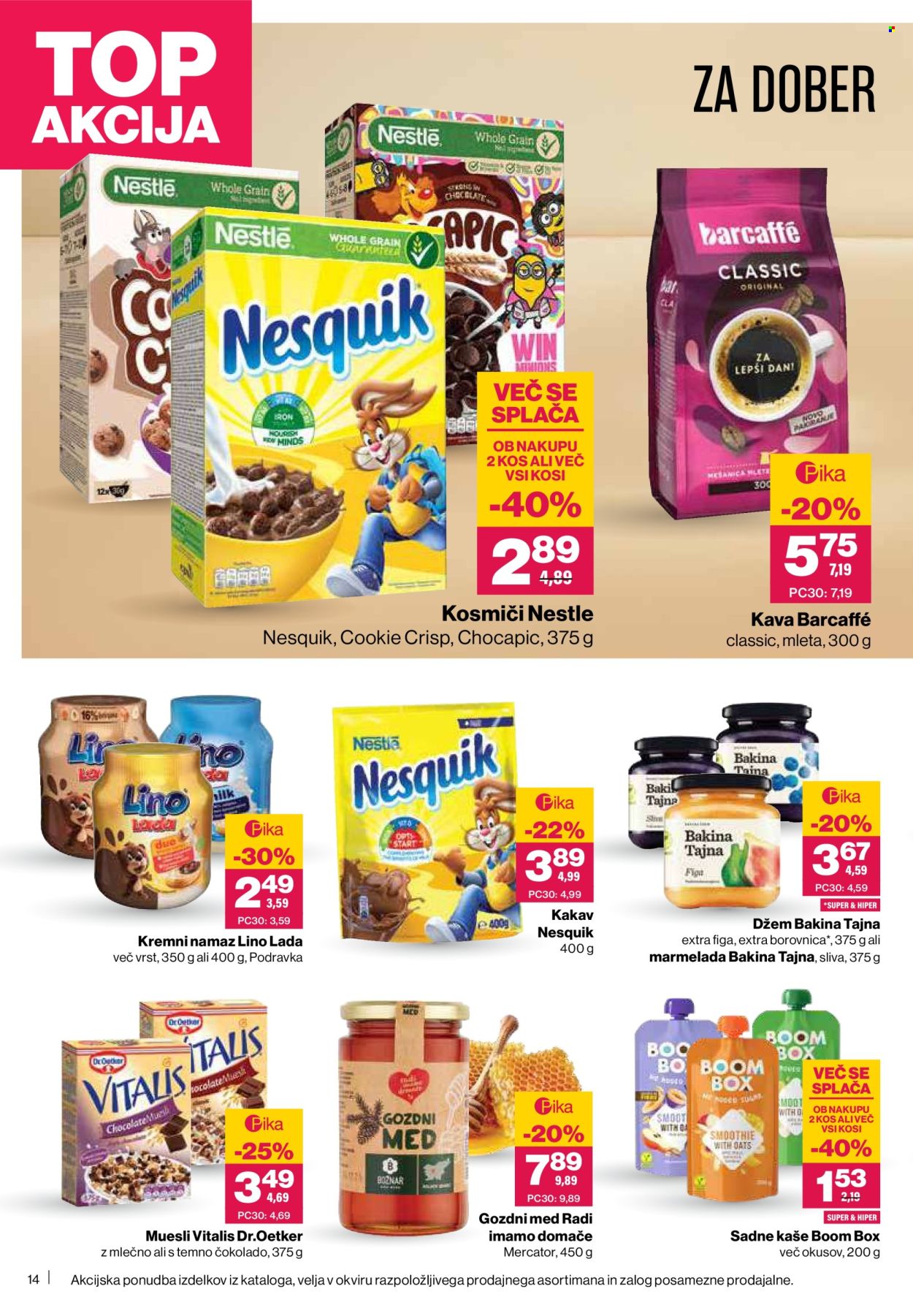 Mercator katalog - 15.1.2026 - 21.1.2026. Stran 14