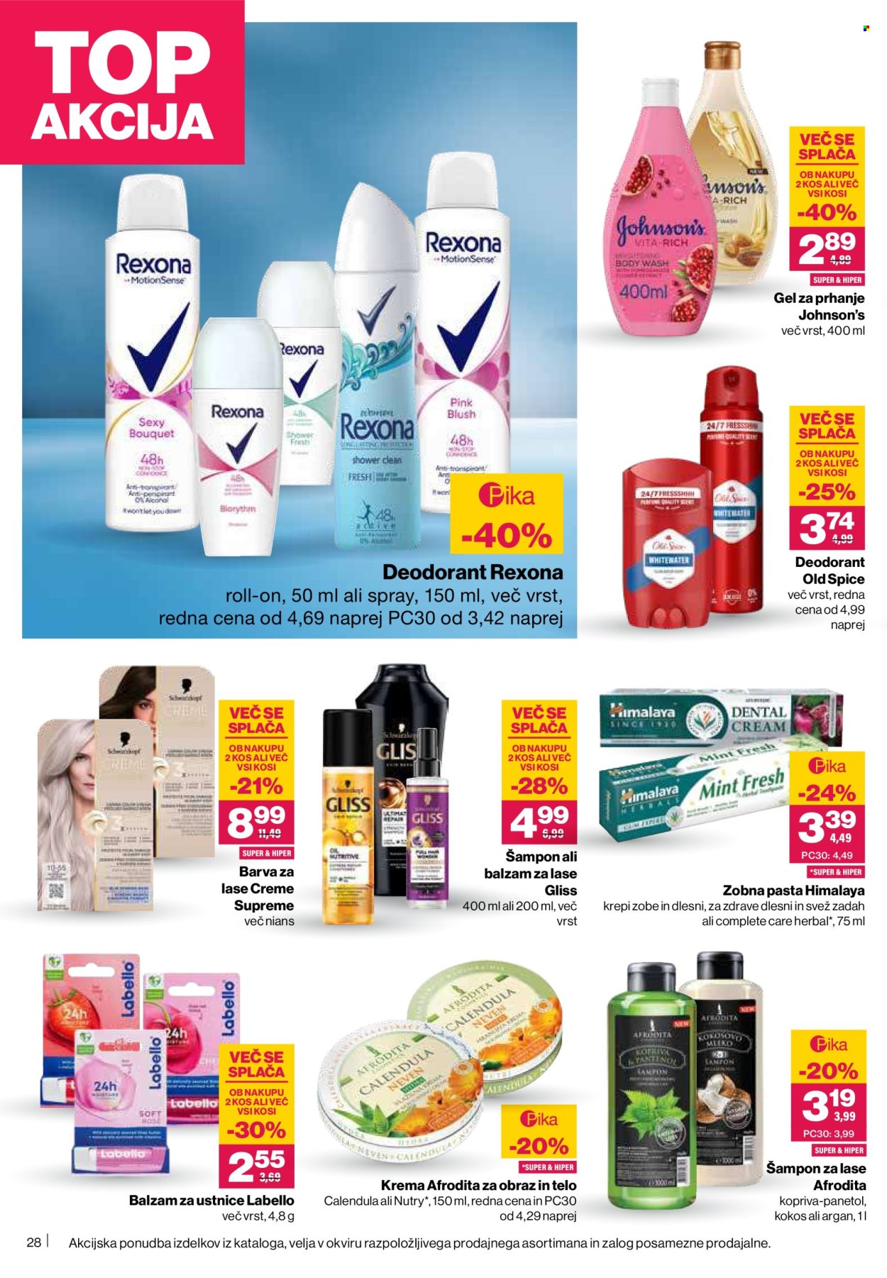 Mercator katalog - 15.1.2026 - 21.1.2026. Stran 28