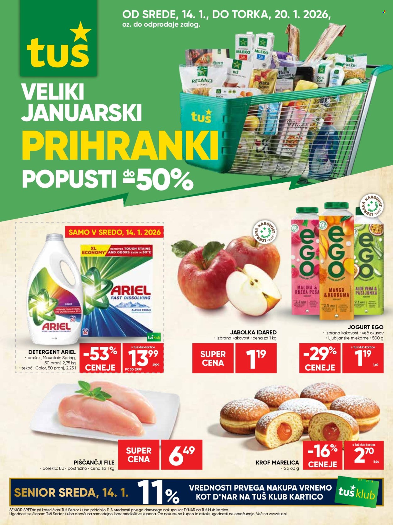 Tuš katalog - 14.1.2026 - 20.1.2026. Stran 1