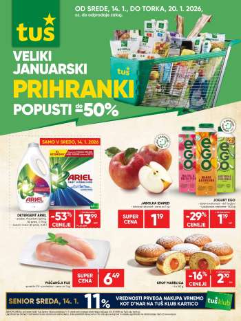 Tuš katalog - 14.1.2026 - 20.1.2026.