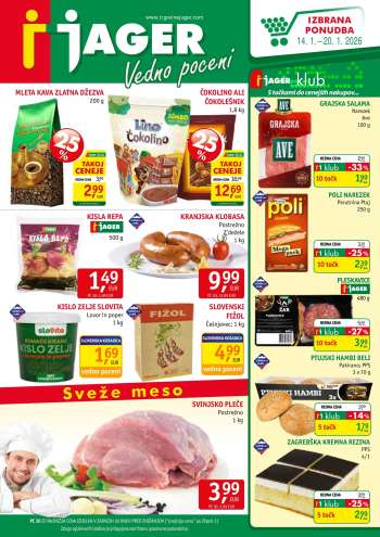 JAGER katalog - 14.1.2026 - 20.1.2026.