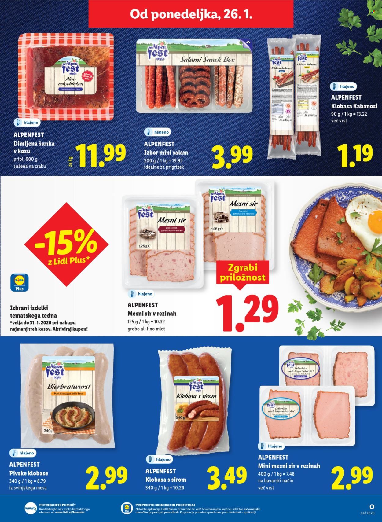 Lidl katalog - 22.1.2026 - 28.1.2026. Stran 39