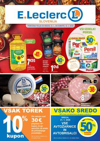 E.Leclerc katalog - 21.1.2026 - 31.1.2026.