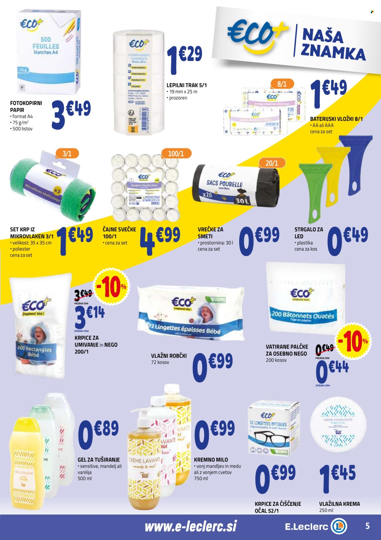 E.Leclerc katalog - 21.1.2026 - 31.1.2026. Stran 5