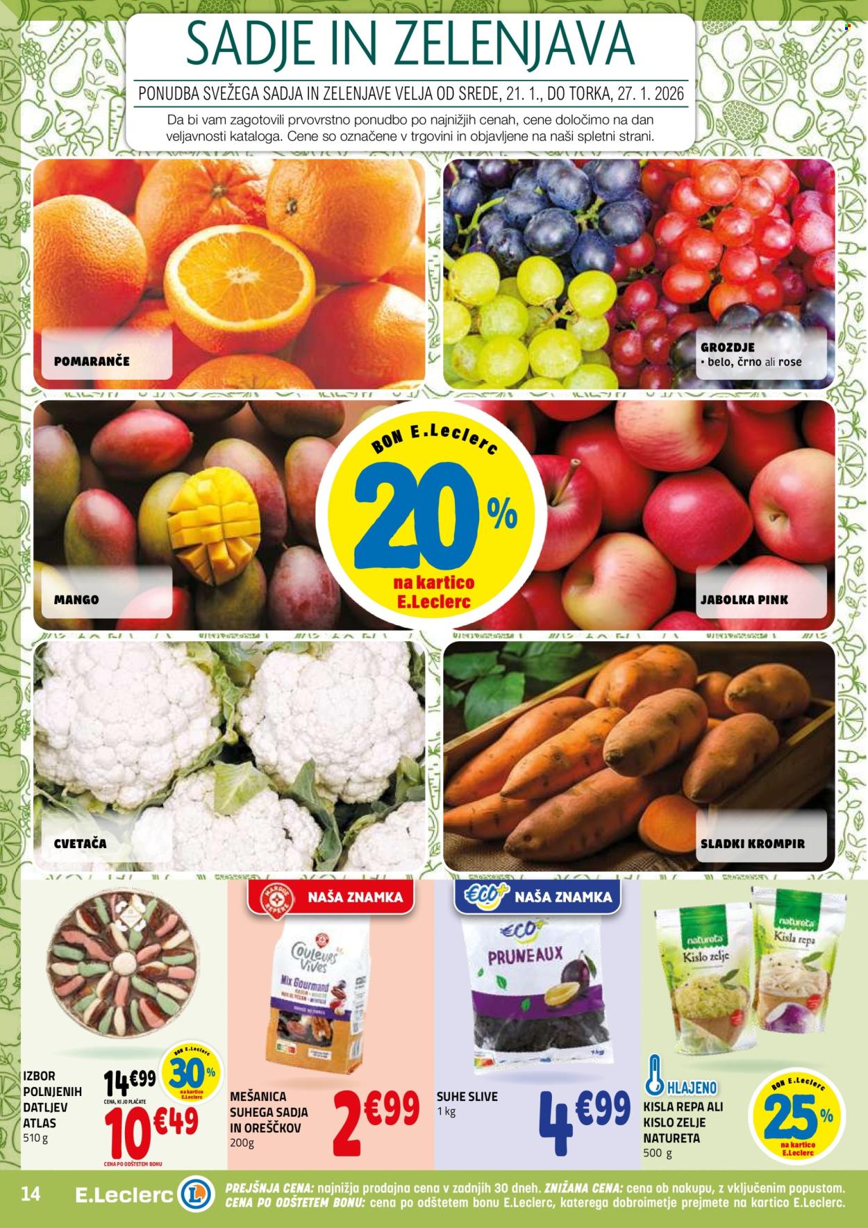 E.Leclerc katalog - 21.1.2026 - 31.1.2026. Stran 14