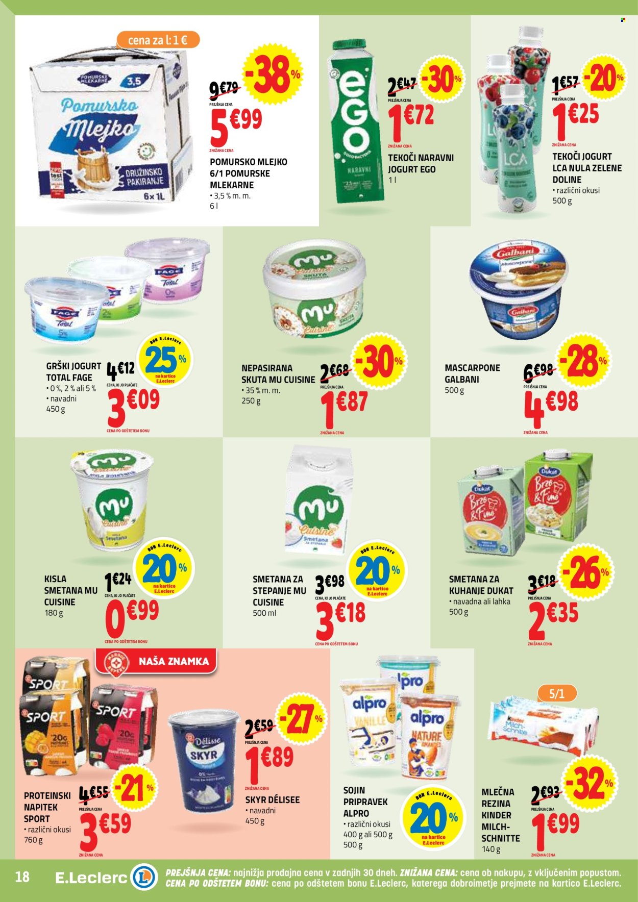 E.Leclerc katalog - 21.1.2026 - 31.1.2026. Stran 18