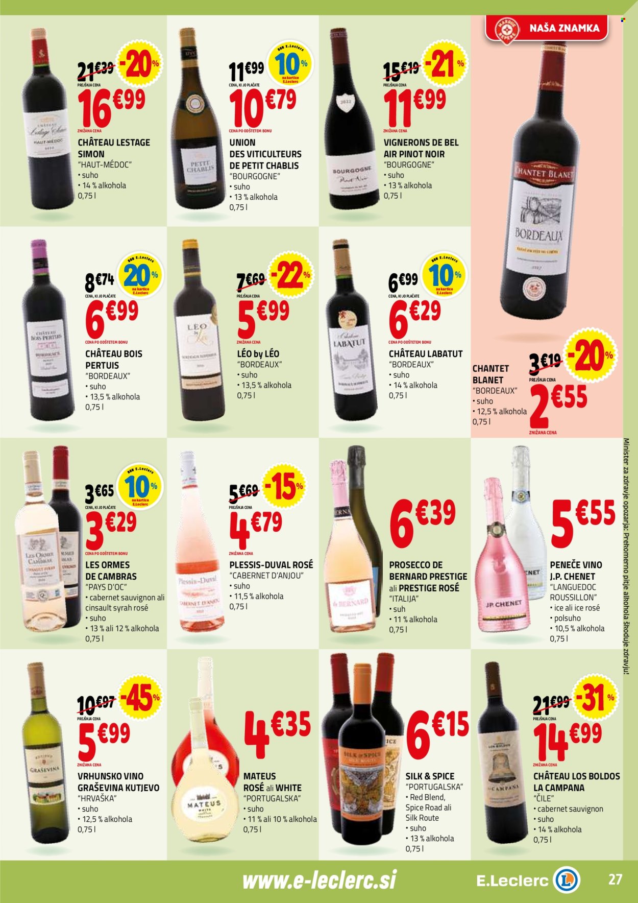 E.Leclerc katalog - 21.1.2026 - 31.1.2026. Stran 27
