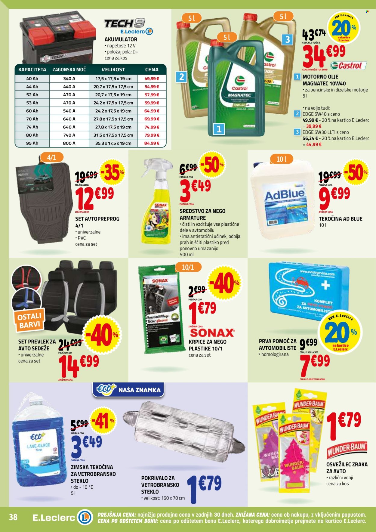 E.Leclerc katalog - 21.1.2026 - 31.1.2026. Stran 38