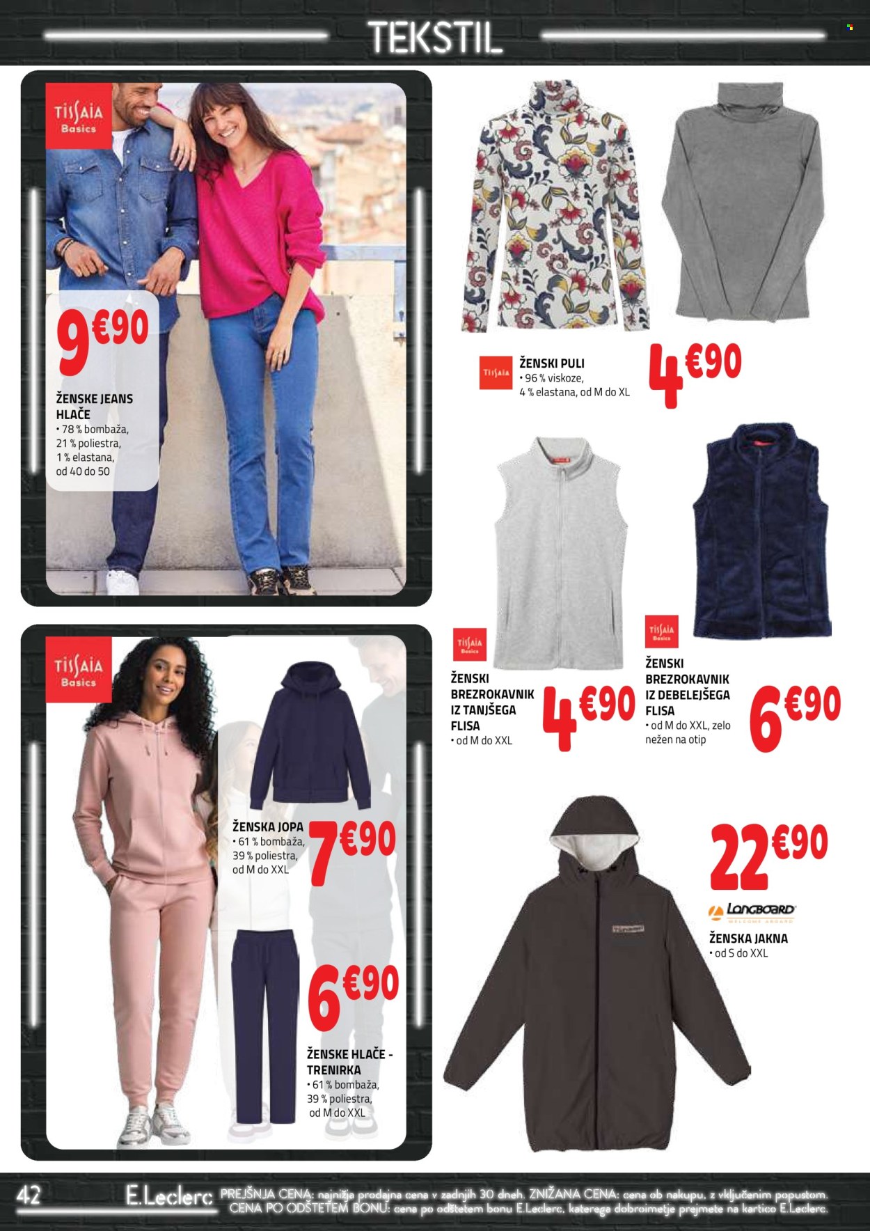 E.Leclerc katalog - 21.1.2026 - 31.1.2026. Stran 42