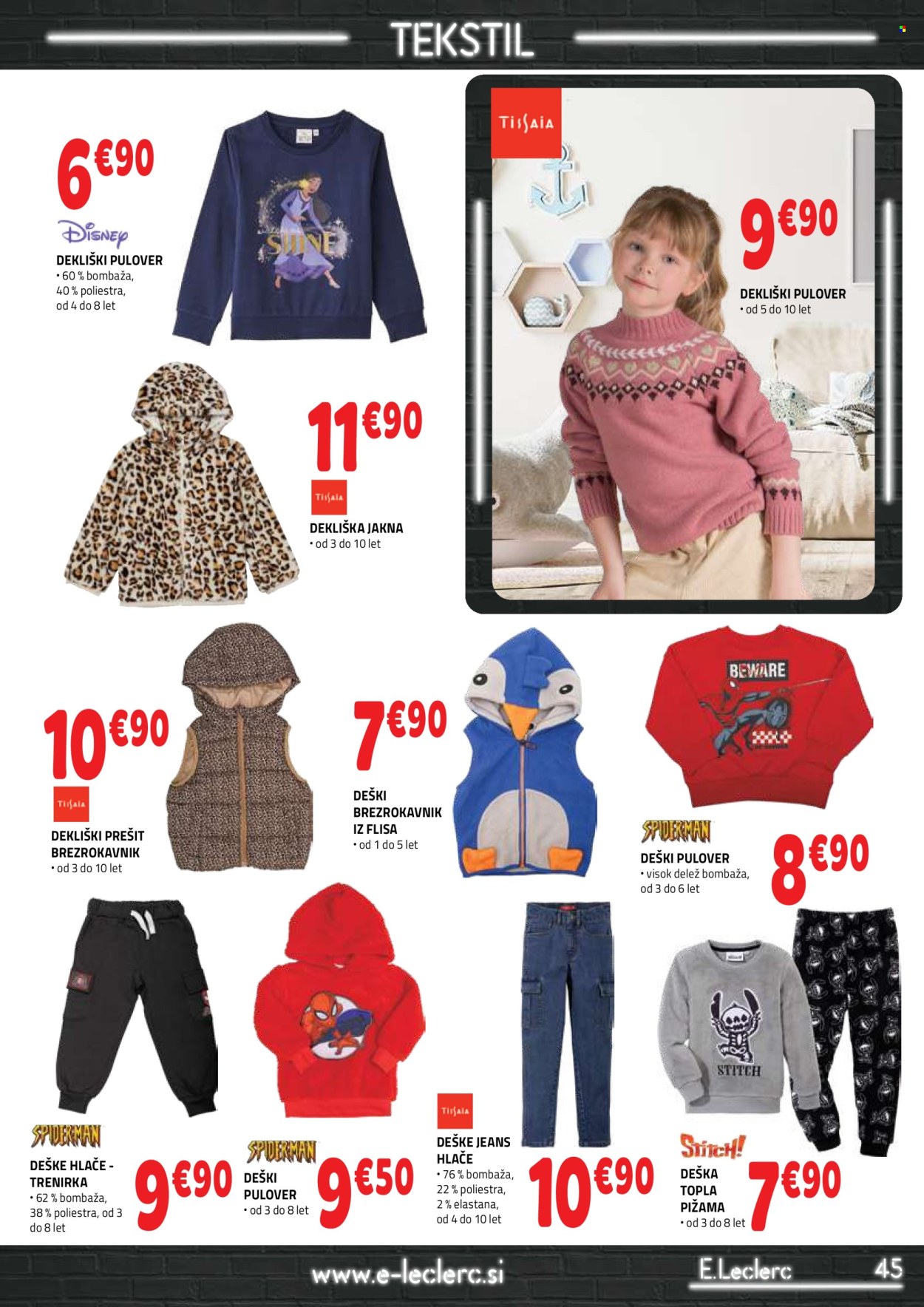 E.Leclerc katalog - 21.1.2026 - 31.1.2026. Stran 45