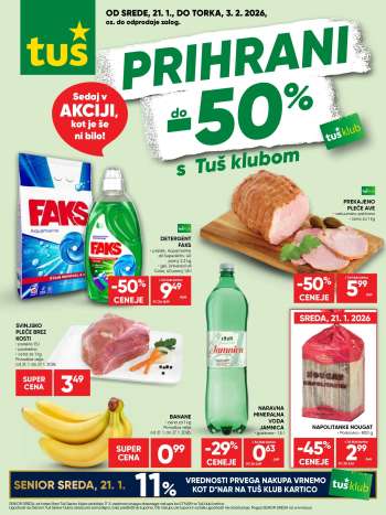 Tuš katalog - 21.1.2026 - 3.2.2026.