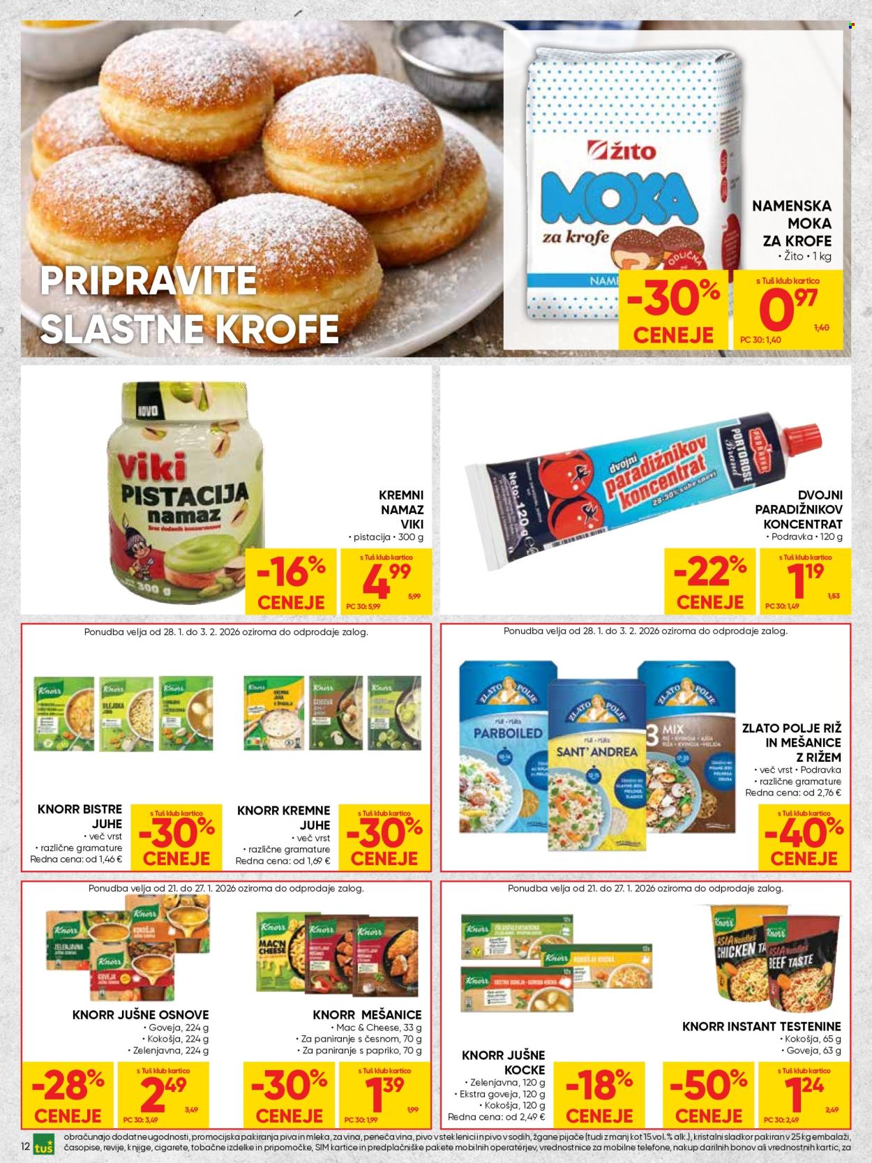 Tuš katalog - 21.1.2026 - 3.2.2026. Stran 12